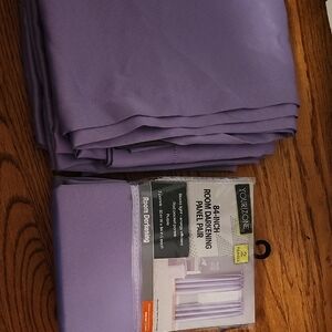 Purple Blackout Curtain Panel Pair
